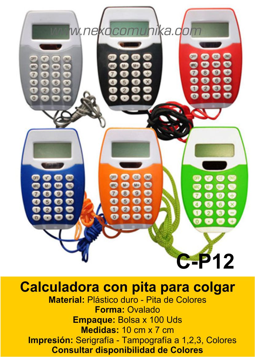 Calculadora 12 - Nexo Comunika SAC