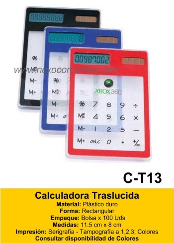 Calculadora 13 - Nexo Comunika SAC
