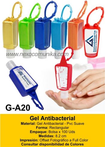 Gel Antibacterial 20 - Nexo Comunika SAC