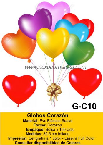 Globos 10 - Nexo Comunika SAC