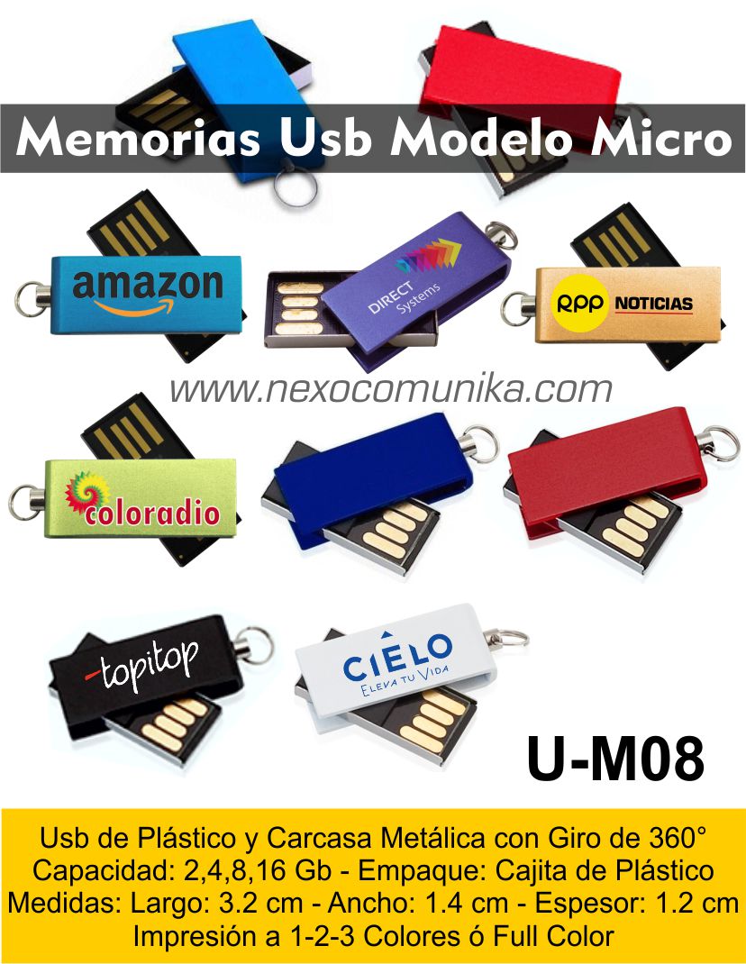 Memoria Usb 08 - Nexo Comunika SAC