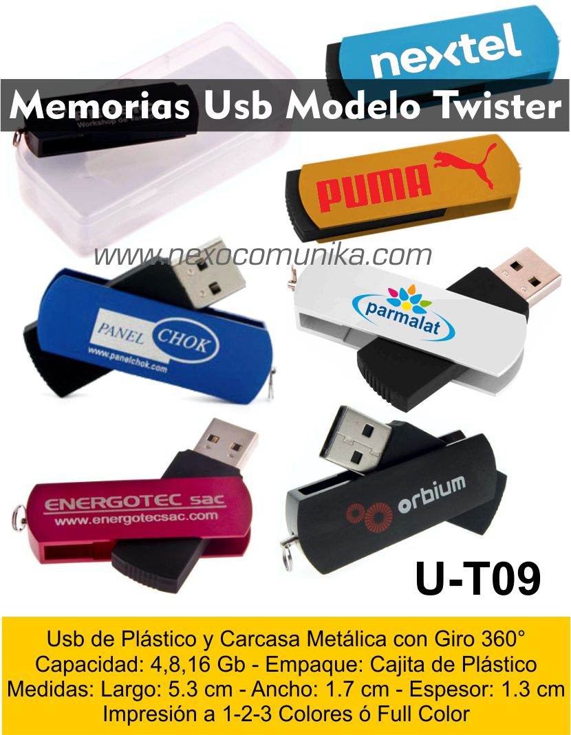 Memoria Usb 09 - Nexo Comunika SAC