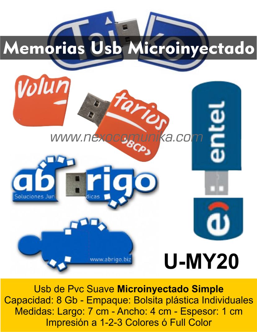 Memoria Usb 20 - Nexo Comunika SAC
