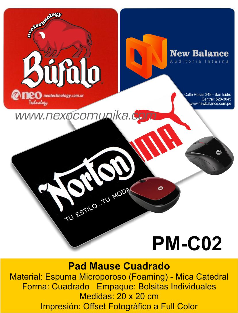 Pad Mause 02 - Nexo Comunika SAC