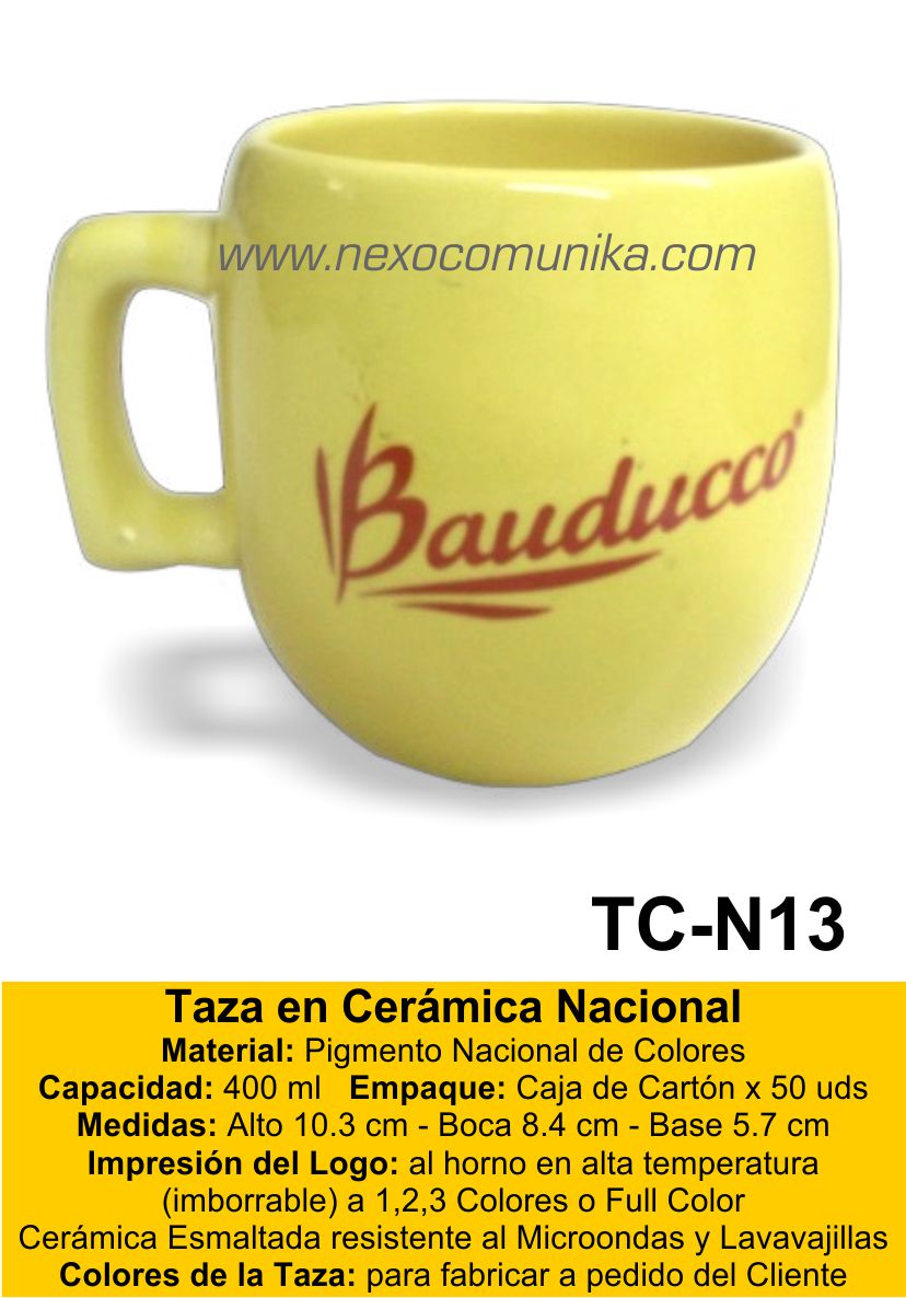 Tazas en Ceramica Nacional 13 - Nexo Comunika SAC