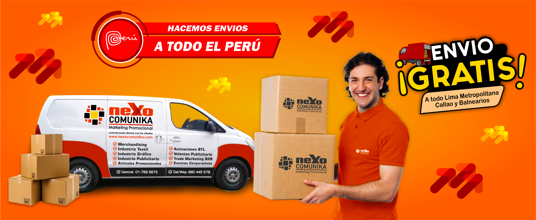 SLAIDER NEXO MERCH ENVIO - FTS