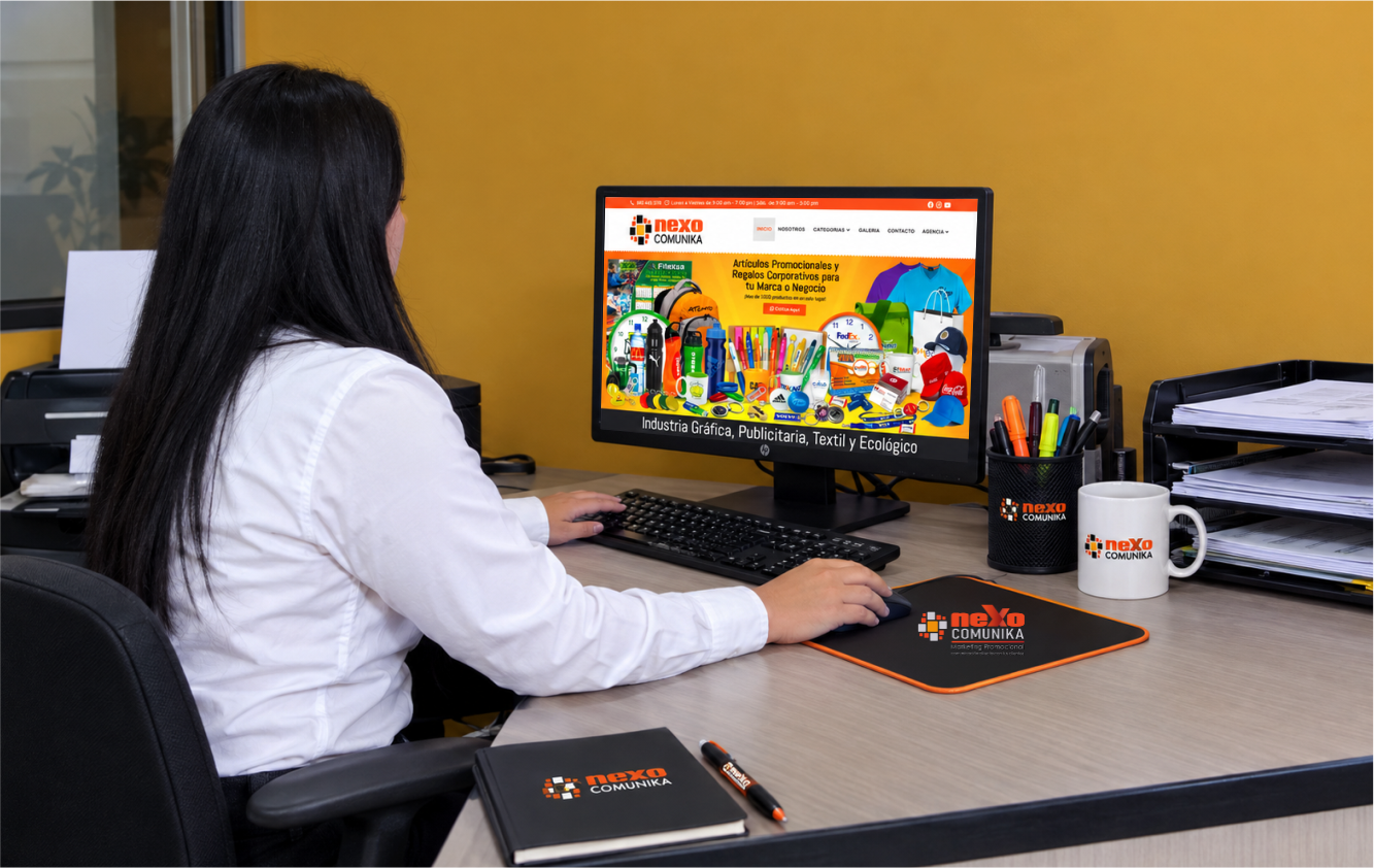 GALERIA NEXO - CHICA COMERCIAL